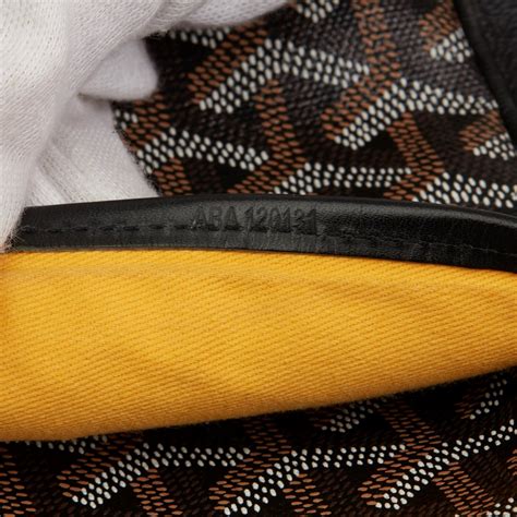 goyard saint fake|how to authenticate a goyard.